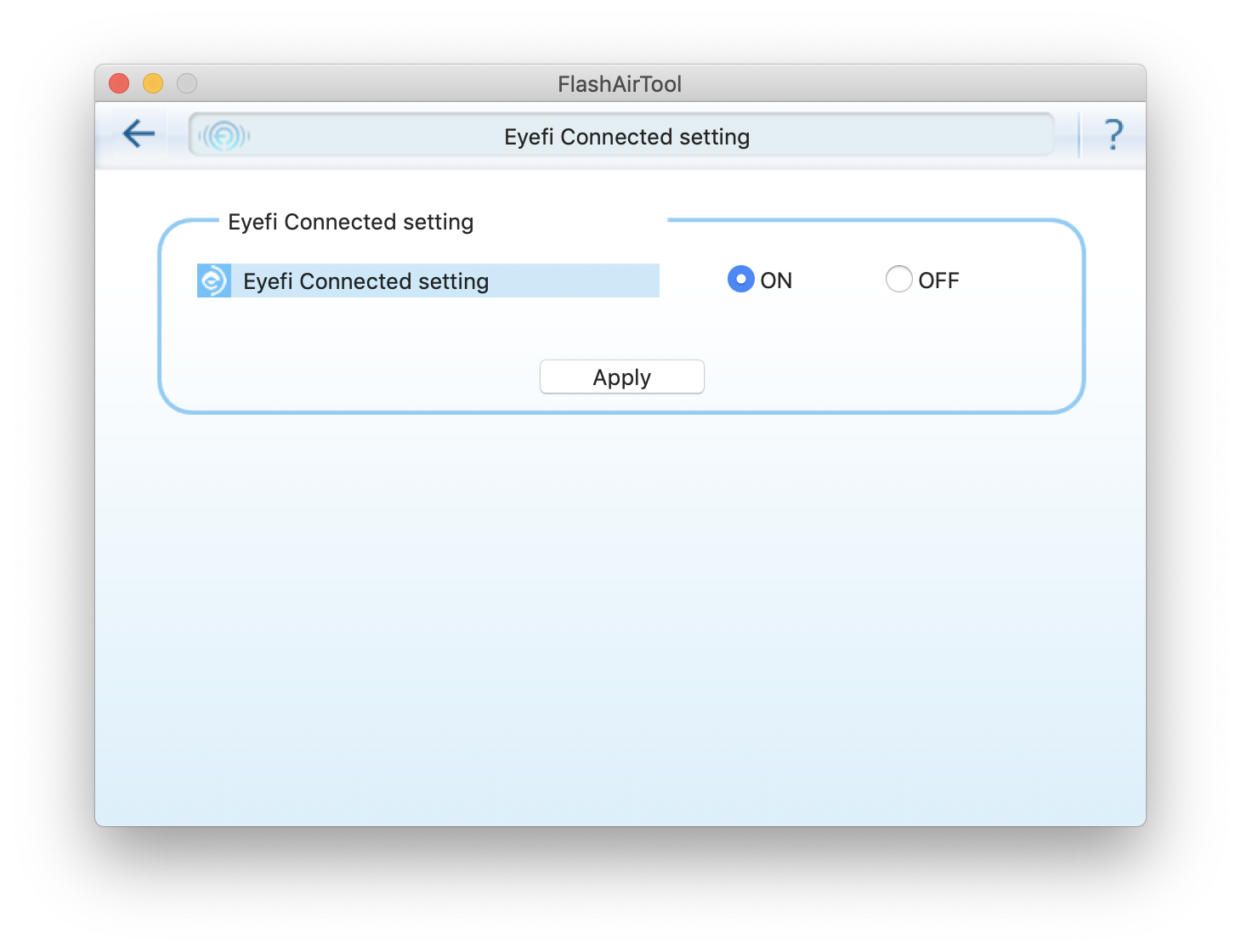 EyeFi connect